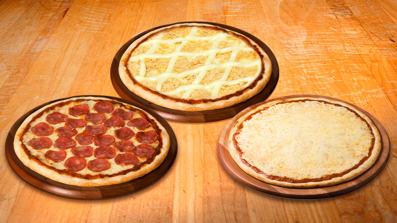 	Combo 3 Pizzas Baby