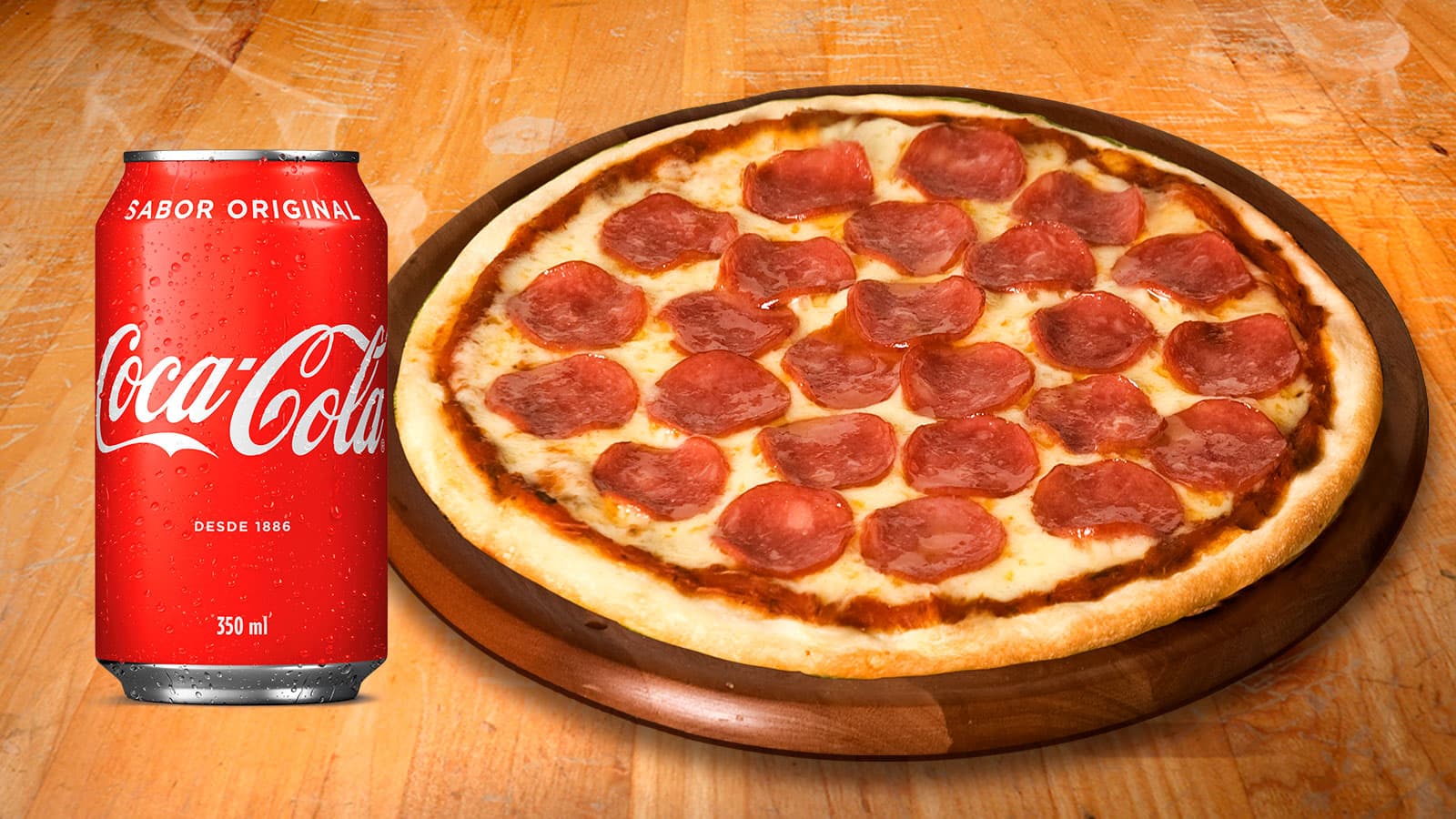 Combo Pizza Individual + Refri