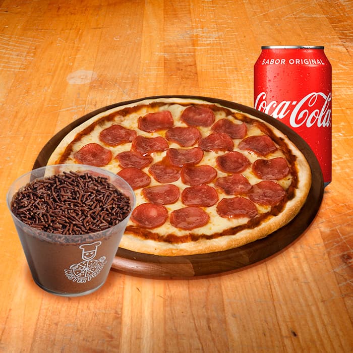 Brotinho + Refri + Mousse